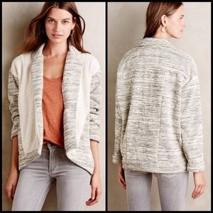 Anthro Saturday Sunday Sherpa Marled Grey Jacket